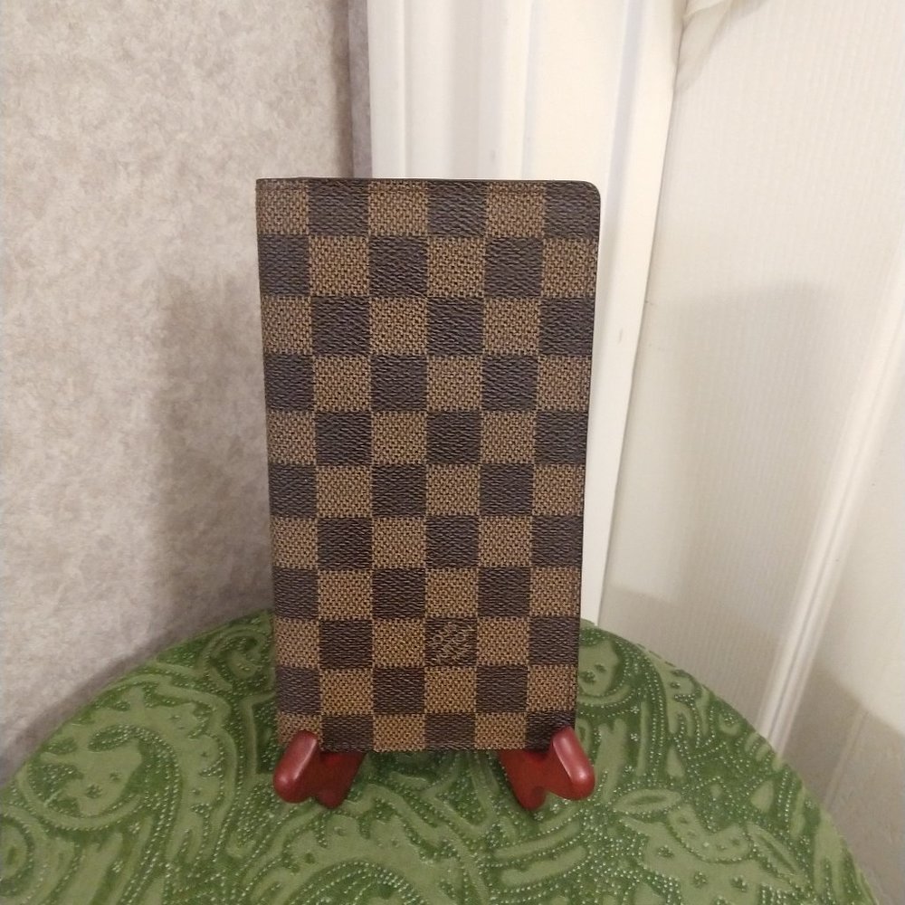 Louis Vuitton Credit Check Damier Ebene Wallet
